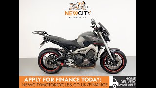 2014 Yamaha MT09 900 Grey 17614 Miles Used [upl. by Lula]