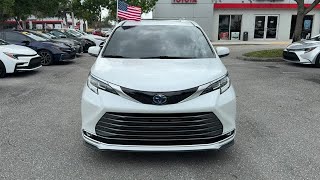 2022 Toyota Sienna Fort Lauderdale Coconut Creek Hollywood Tamarac Coral Springs FL U099285 [upl. by Haymo]