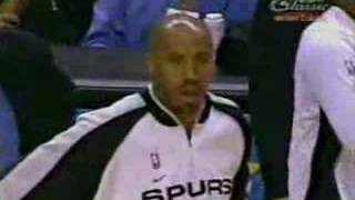 Derek Fisher 04 Buzzer Beater Lakers vs Spurs Game 5 2004 [upl. by Eanat]