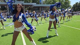 2023 Dallas Cowboys Cheerleaders pregame performance Miller Lite House 81223 vs Jacksonville [upl. by Snook]