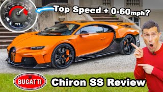 Bugatti Chiron Super Sport review  how fast can I drive it on the Autobahn [upl. by Nerraw]