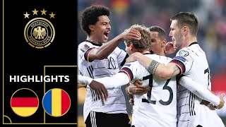 Müller brings hardfought win for GER  Germany vs Romania 21  Highlights  Worldcup Qualifier [upl. by Esinart776]