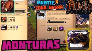 Albion Online  Crafteando Monturas T8 y T5  Fama en Zona Negra [upl. by Conlon]