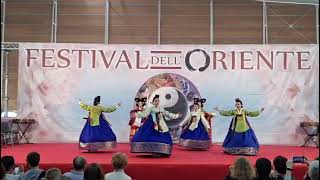 궁중쇼와태평무의 콜라보FESTIVAL DELL ORIENTE TORINO [upl. by Torry]