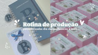 Studio Vlog 20 🌷 Produção Dia dos professores✨ [upl. by Graig]