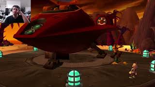 Ratchet and Clank 2002 part 37  New Game Plus and golden weapons [upl. by Hoeve]