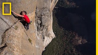 Free Solo 360  National Geographic [upl. by Atterys]