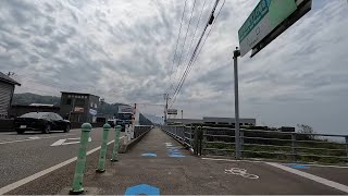 Cycling from ShinTakaoka St to Naoetsu St Toyama and Niigata Japan  27K 60fps  Day2 Part27 [upl. by Darnall]