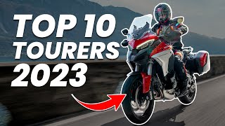 Top 10 BEST Touring Motorcycles in 2023 [upl. by Audly750]