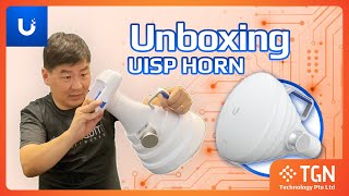 Unboxing UISP Horn Compatible with the AF 5XHD RP 5AC and LTU Rocket [upl. by Ailemaj]