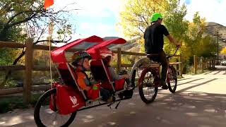 Kids Bike Trailer [upl. by Ecirtnuahs]