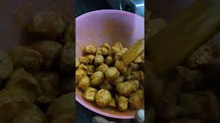 Meal maker fry😋😋food pleasesubscribe My channel 🙏😁 [upl. by Faulkner]