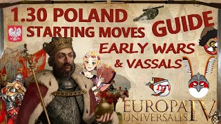 EU4 Poland Guide I Early Wars amp Vassal Swarm [upl. by Ainolopa]