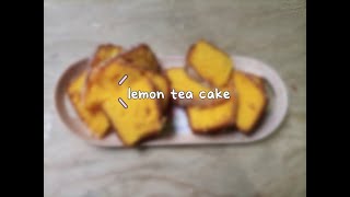 Lemon tea cake [upl. by Wiltz978]