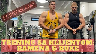 TRENING SA KLIJENTOM  RAMENA amp RUKE [upl. by Eugenius]