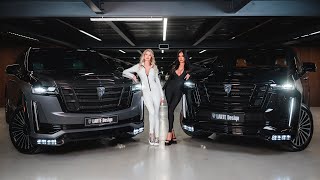 2024 CADILLAC ESCALADE IN STOCK VS LARTE BODY KIT [upl. by Bristow]