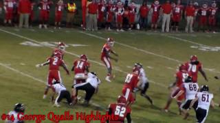 George Qualls Highlights 2016 Caruthersville Tiger Football Senior [upl. by Itsirc409]