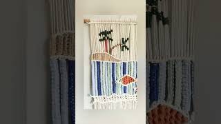 Macrame Home Decor Boho Kids Room Nursery Tapestry by quotSunrise Macrame Artquot [upl. by Gibeon]