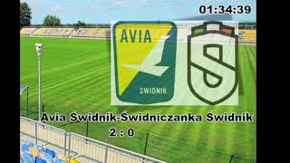 Betclic III Liga Grupa IV  16 Kolejka  Avia Świdnik  Świdniczanka Świdnik II połowa [upl. by Ebeneser494]