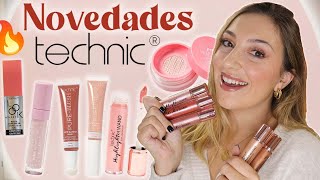 🔥 Probamos las NOVEDADES de TECHNIC 😍 Vais a flipar  Primeras Impresiones de Maquillaje [upl. by Yecnay224]