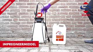 SuperCleaners  Gevel impregneren met Super Impregneermiddel [upl. by Hcurob]