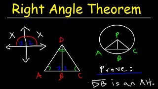 Right Angle Theorem  SSS amp AAS  Two Column Proofs [upl. by Ramsay]