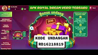 Apk Royal Dream x8 speder terbaru [upl. by Etteniotna]