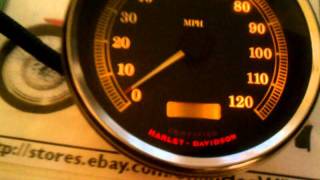 00 03 5quot Speedometer FXSTD Softail Deuce 6890100 [upl. by Yenahc130]