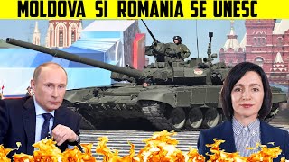 MOLDOVA Se UNESTE Cu ROMANIA  RUSIA O Ia RAZNA Si Ne AMENINTA [upl. by Byler]