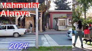 mahmutlar alanya antalya turkey 2024 walking tour 1 hour [upl. by Anissa935]