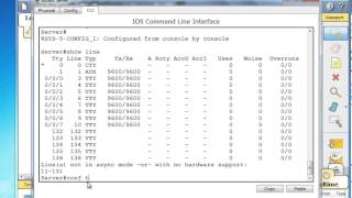 Packet Tracer 601 Terminal Server Part2 [upl. by Donelle572]