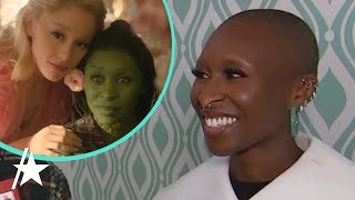 Cynthia Erivo Details Her amp Ariana Grandes Wicked Bond EXCLUSIVE [upl. by Schweiker]