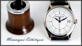 Patek Philippe Calatrava 5296G Calatrava with silver « 2 tones » dial [upl. by Naras]