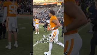 Vols WR Bru McCoy is a Senior Day SUPERSTAR on Saturday in Neyland Stadium Tennessee [upl. by Alurd]