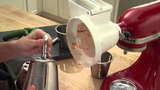 KitchenAid® Slicer  Shredder Attachment [upl. by Anrehs712]