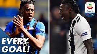 Kean is Juves new superstar amp Zapata keeps breaking records  EVERY Goal  Serie A [upl. by Bradman]