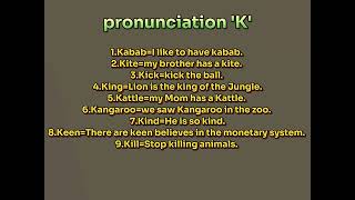 Pronunciation [upl. by Harrie]