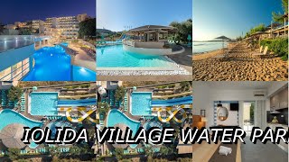 Iolida Village Water Park Hotel Agia Marina Nea Kydonias Greece [upl. by Eiloj646]