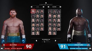 Undisputed Roster Every Boxer So Far Steam Early Access [upl. by Leakim]