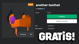 ROBLOX TE REGALA ESTE ITEM GRATIS POR HALLOWEEN UGC LEAKS [upl. by Casey205]