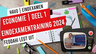 ECONOMIE  EINDEXAMENTRAINING  HAVO  DEEL 1  2024 [upl. by Ahsiya]