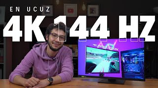 EN UCUZ 27 İNÇ 4K 144 HZ MONİTÖR  MSI MAG 274UPF İncelemesi [upl. by Annas]