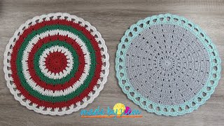 SIEMS BON APPETIT PLACEMAT  HOME DECO  HAKEN  TUTORIAL  NEDERLANDS [upl. by Holbrook998]