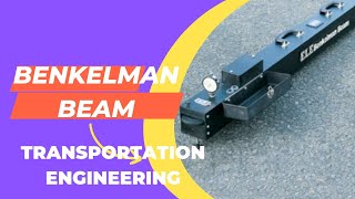 Benkelman Beam Deflection Test Transportation Engineering Civil Engineering [upl. by Ditter]