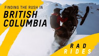 SkiDoo Rad Rides EP3  Ella Snäll Takes on British Columbia [upl. by Enelec]