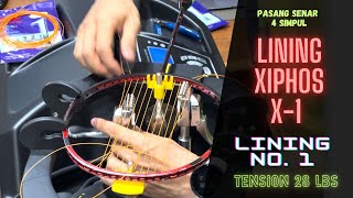 LINING Xiphos X1 amp LINING No 1 V28 H29 [upl. by Yumuk855]