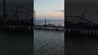 Galveston TX  Galveston Island historic pleasure pier [upl. by Noskcire]