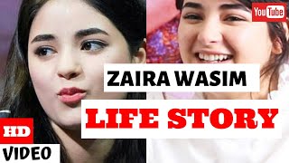 Zaira Wasim Life Story  Lifestyle  Glam Up [upl. by Skvorak]