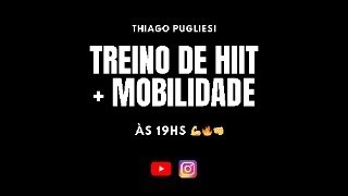 Live 8  Treino de HIIT  Mobilidade [upl. by Amaso640]