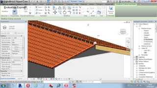 Revit  Famílias para Revit Confecção de Telhado [upl. by Elsi81]